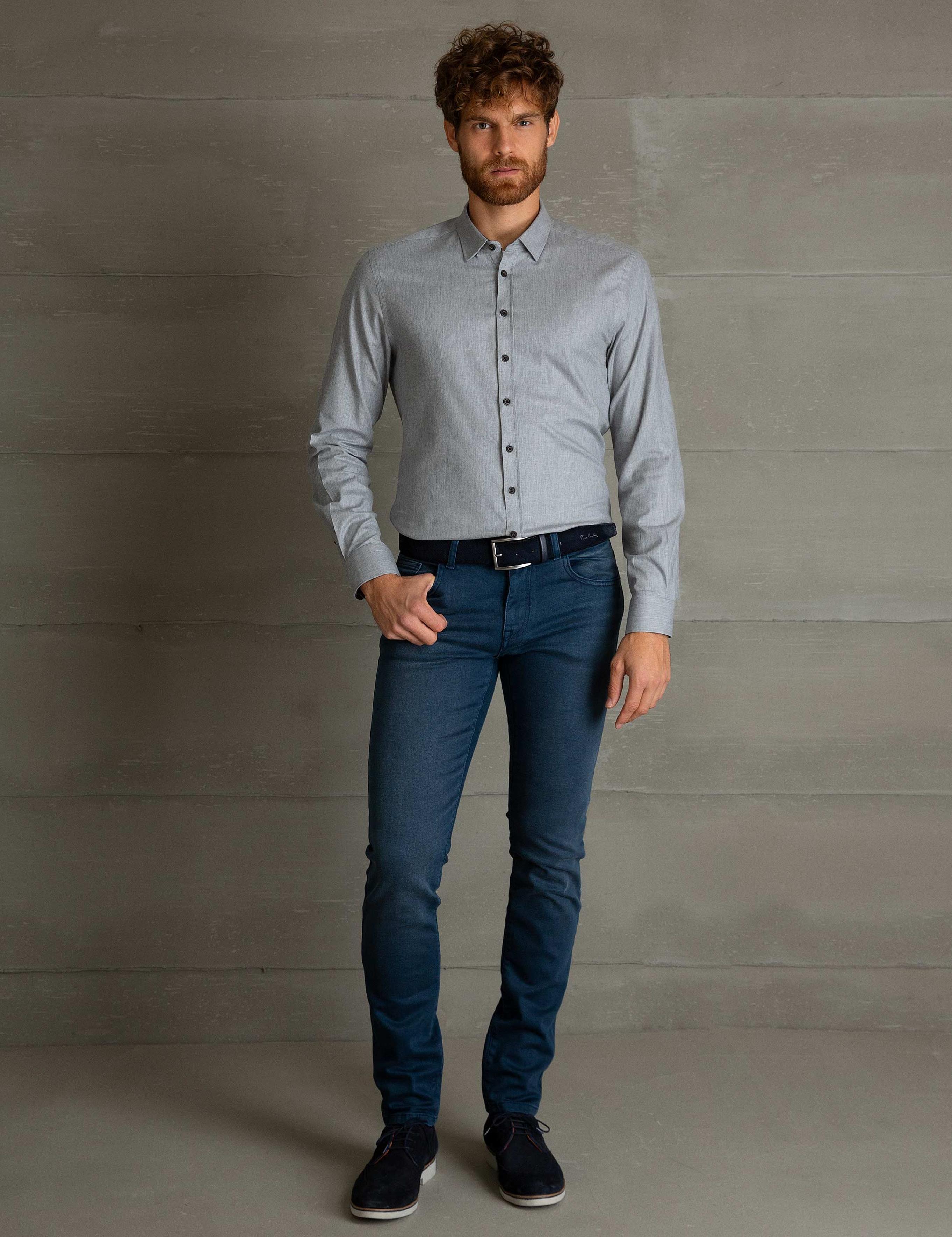 Koyu Mavi Denim Pantolon