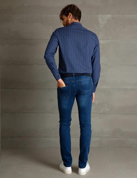 Lacivert Denim Pantolon - 50198786006