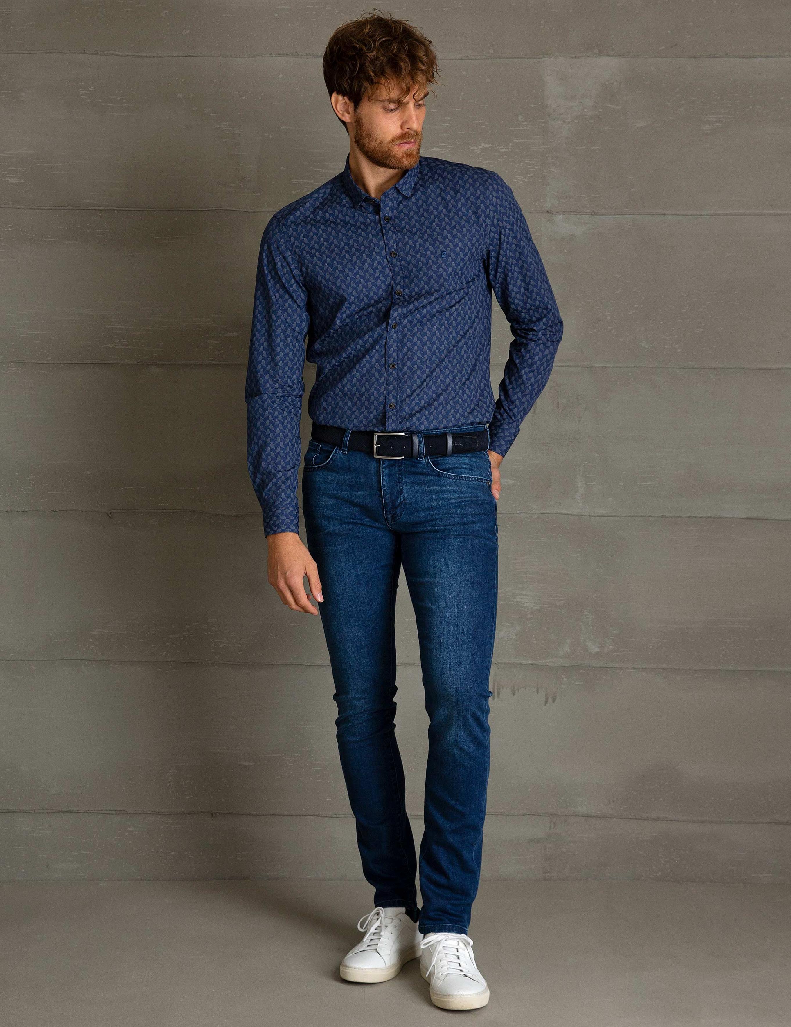 Lacivert Denim Pantolon