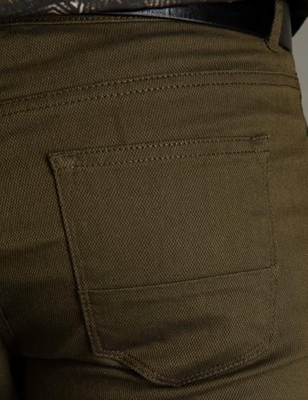 Haki Slim Fit Chino Pantolon - 50199468001