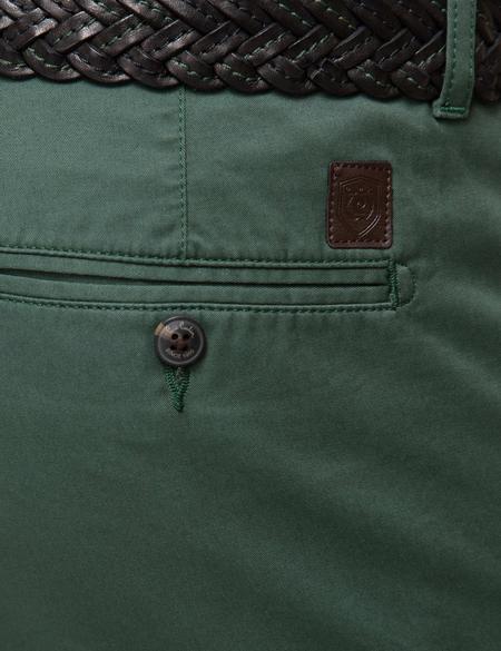 Yeşil Slim Fit Chino Pantolon - 50170544049