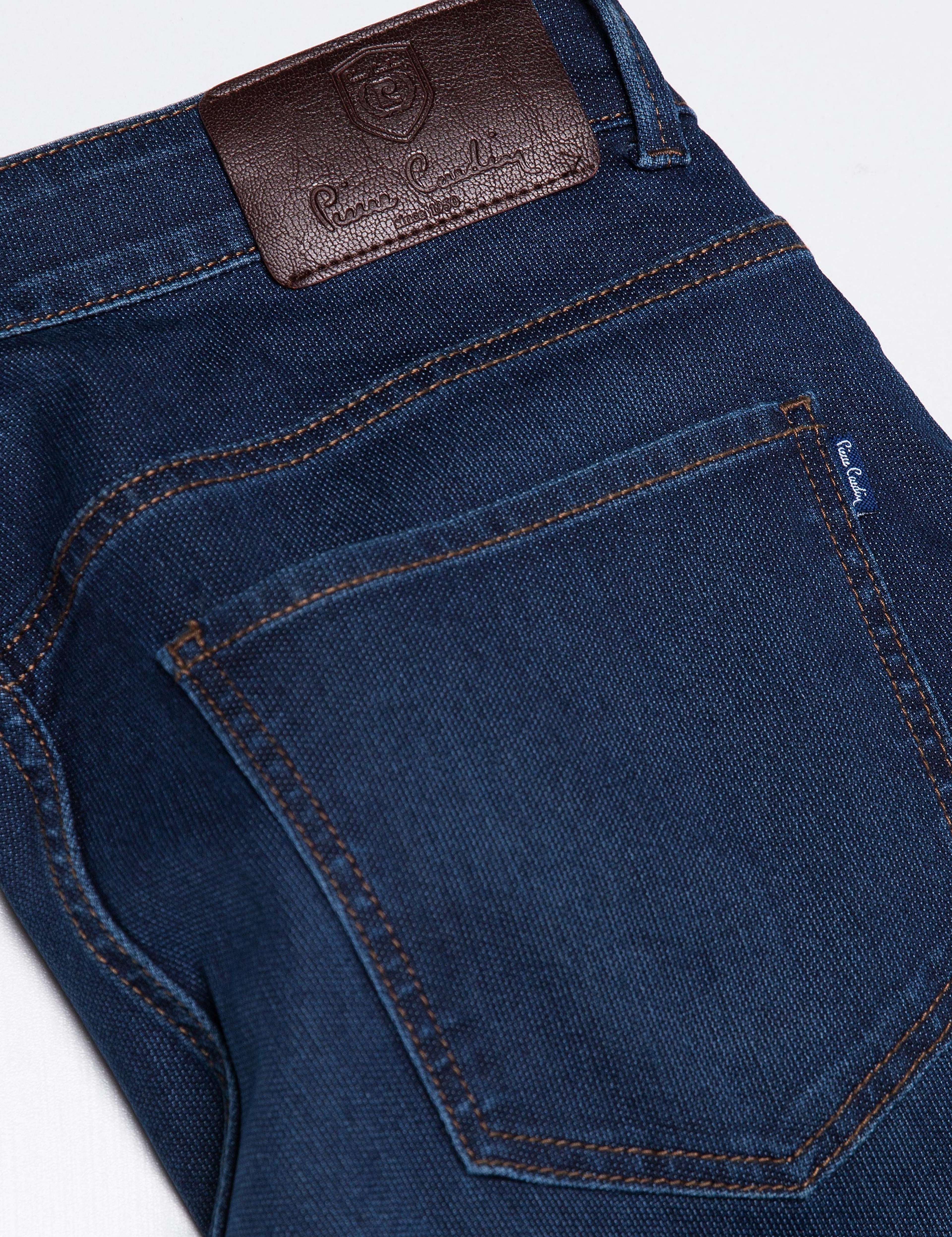 Lacivert Denim Pantolon - Image 3