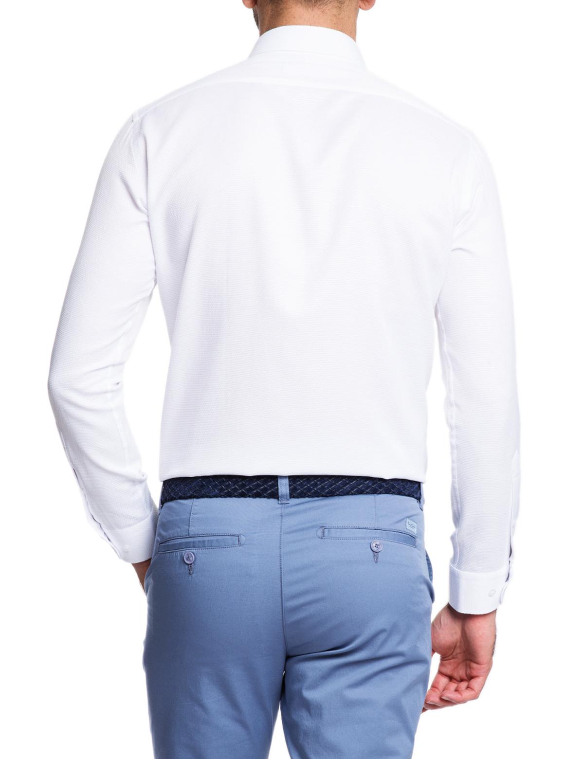 BEYAZ GOMLEK UZUNKOL - 50157368008