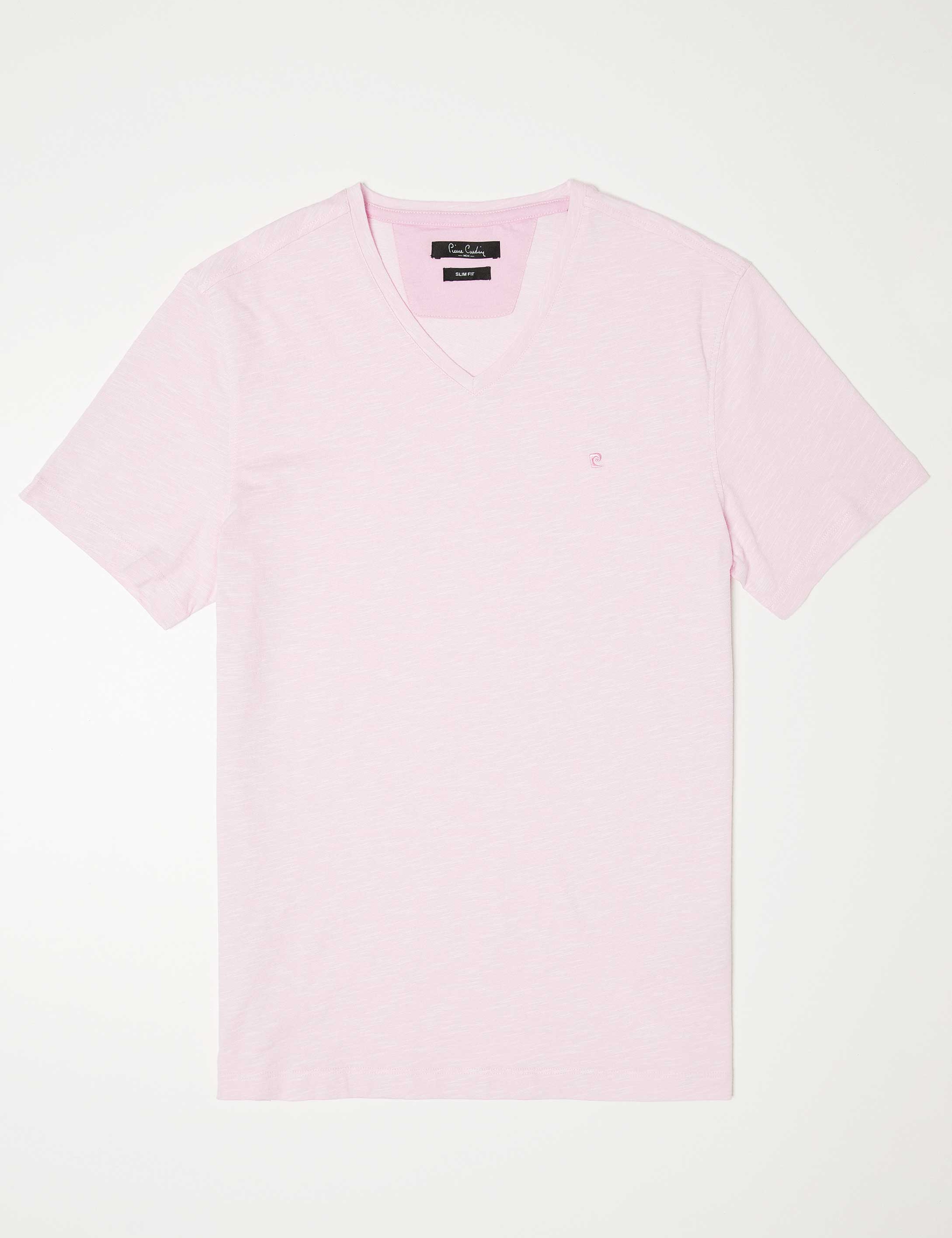 Pembe Slim Fit Tişört