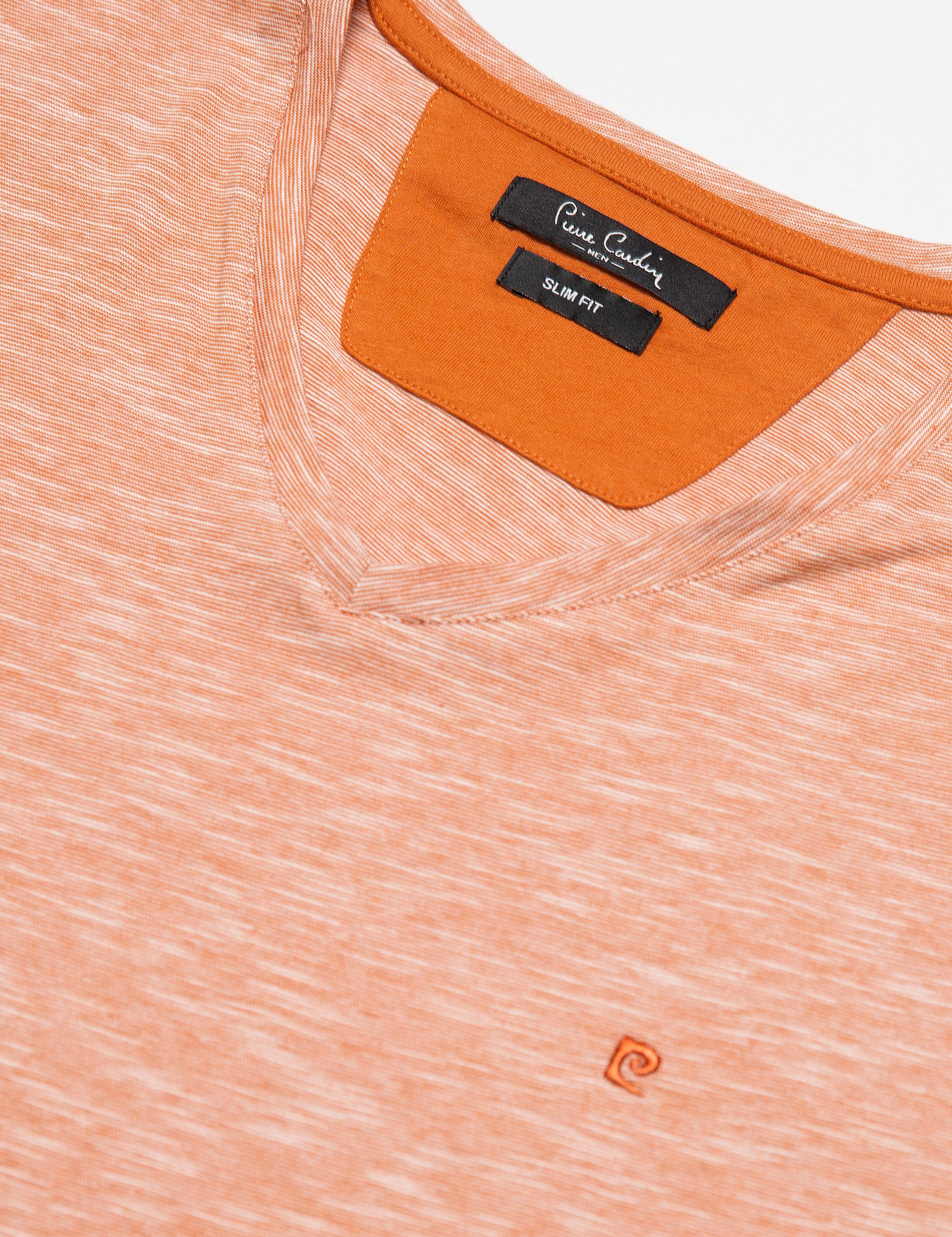 Turuncu Slim Fit T-Shirt