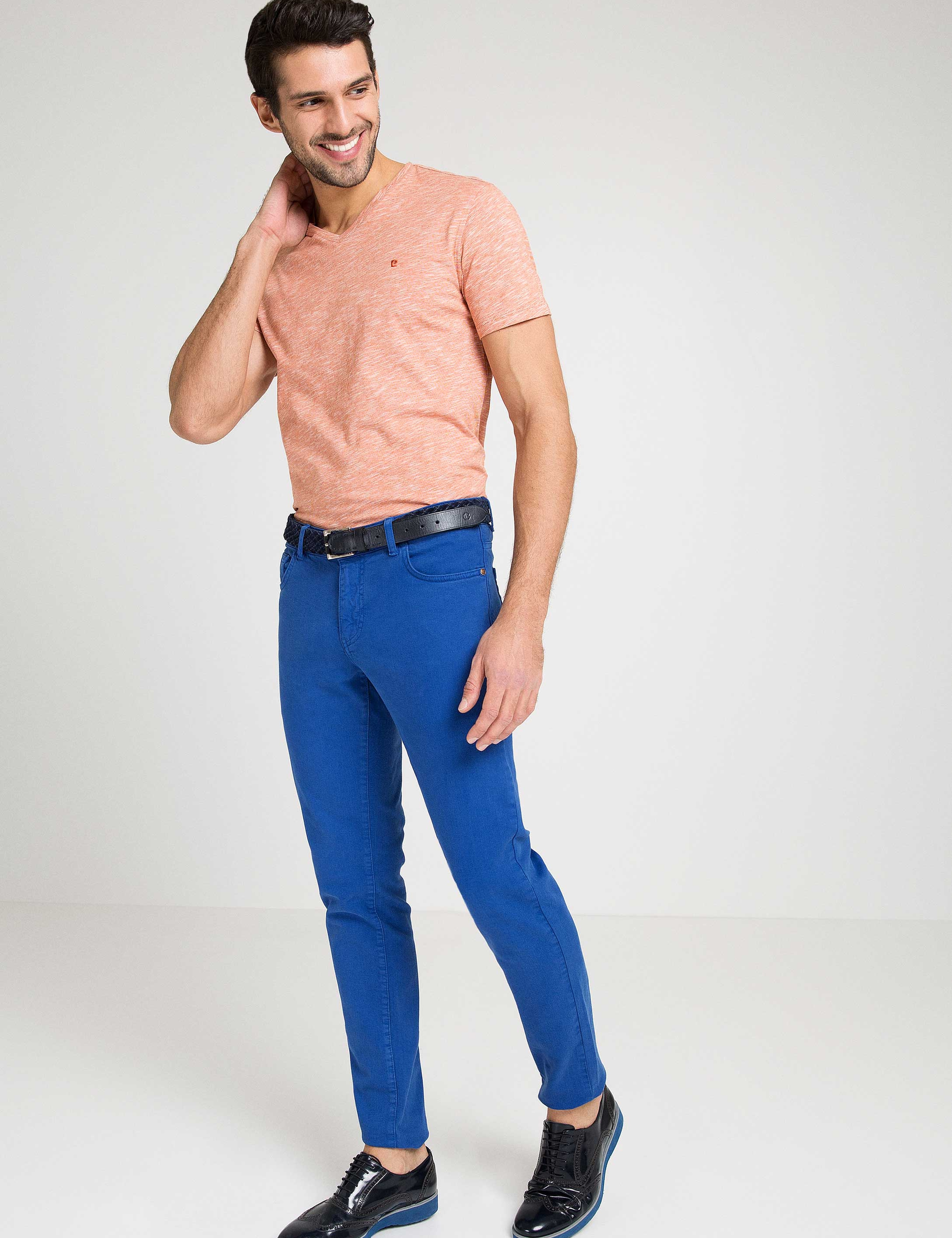 Turuncu Slim Fit Tişört