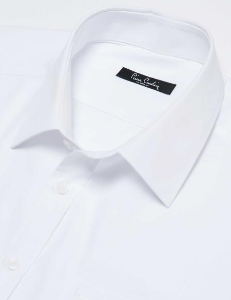 Beyaz Regular Fit Kısa Kollu Gömlek - 50171428010