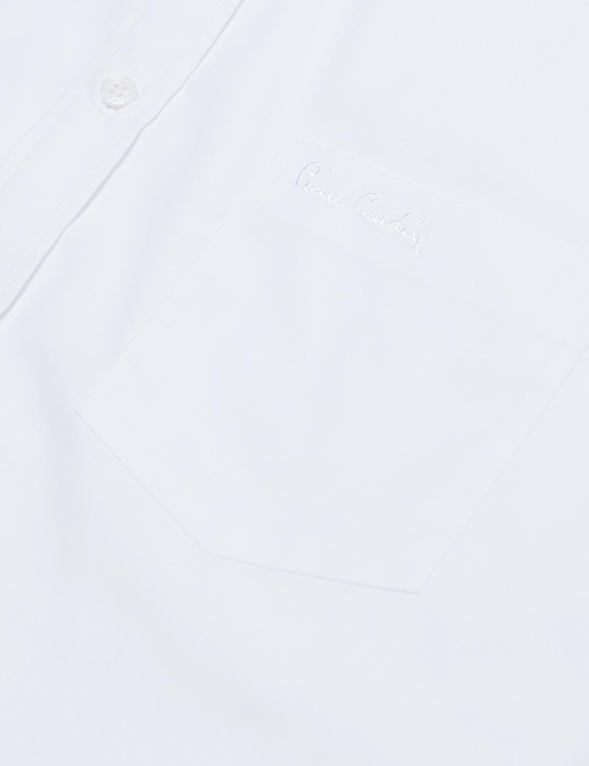 Beyaz Regular Fit Kısa Kollu Gömlek - 50171428010