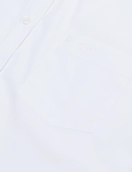 Beyaz Regular Fit Kısa Kollu Gömlek - 50171428010