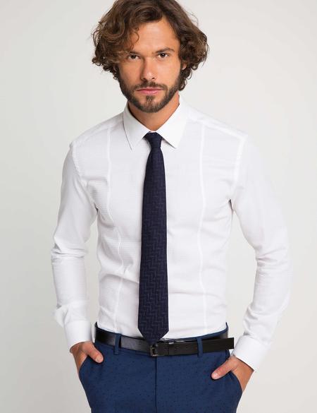 BEYAZ GOMLEK UZUNKOL - 50174801007