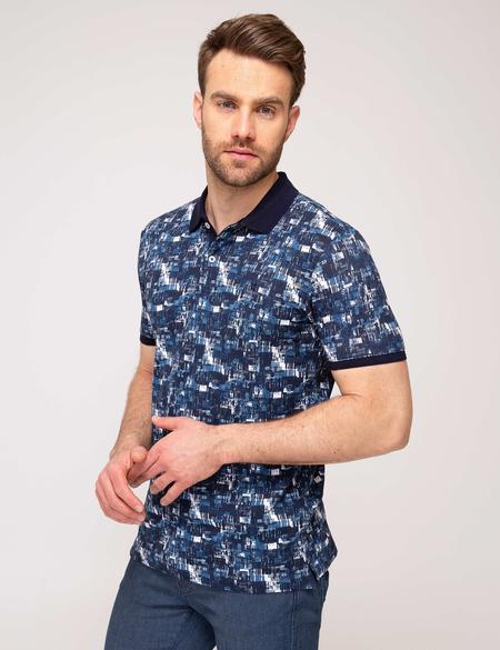 Lacivert Slim Fit T-Shirt - 50185860002