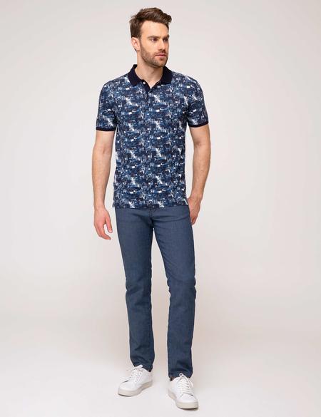 Lacivert Slim Fit T-Shirt - 50185860002