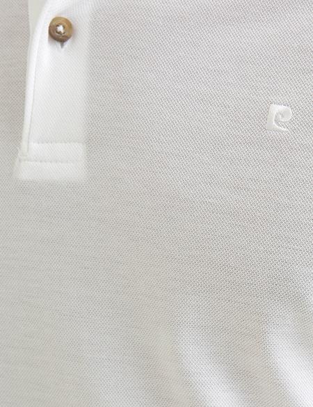 Beyaz Slim Fit T-Shirt - 50186356026