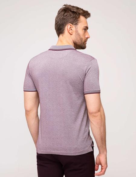 Bordo Slim Fit Tişört - 50186438023