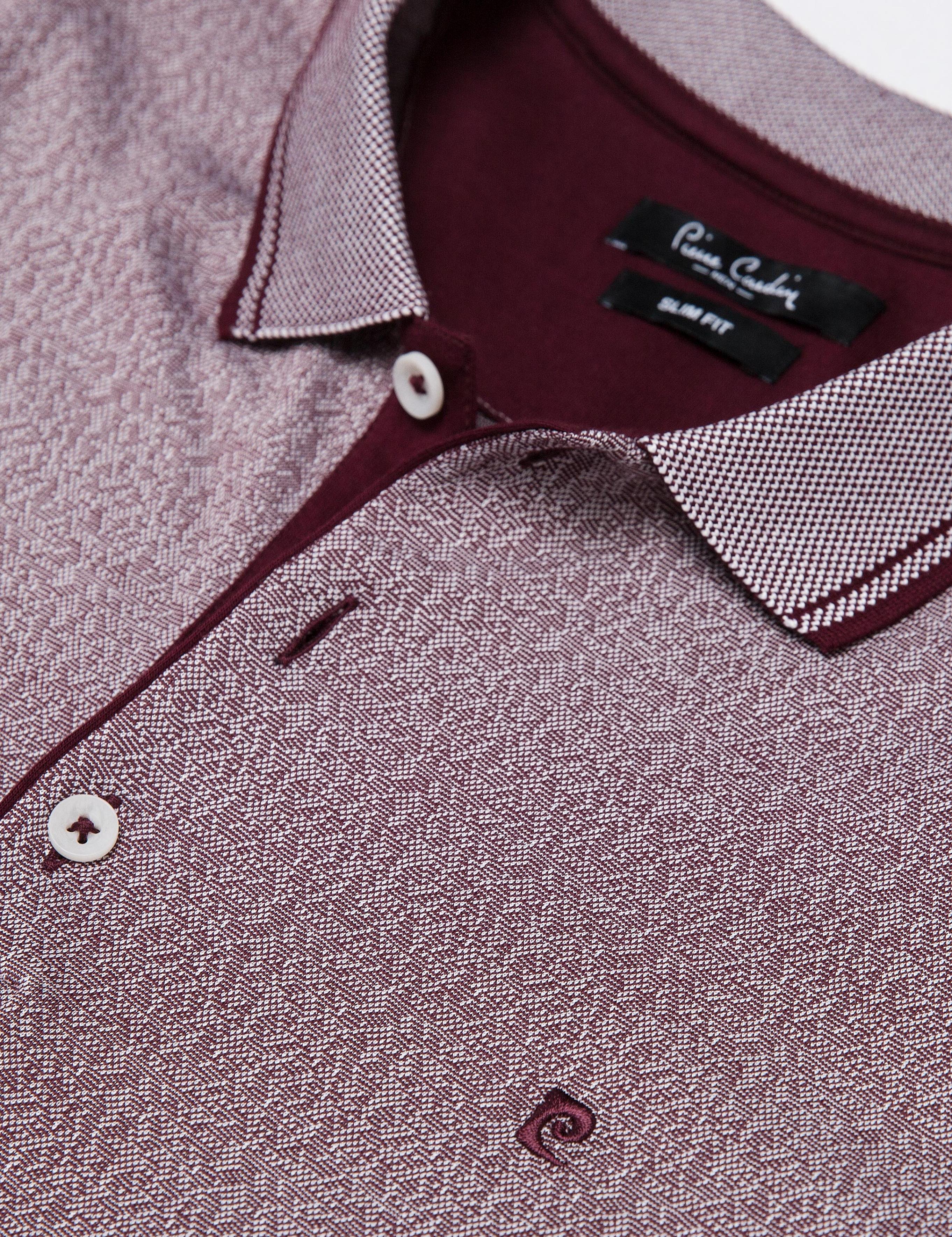 Bordo Slim Fit Tişört