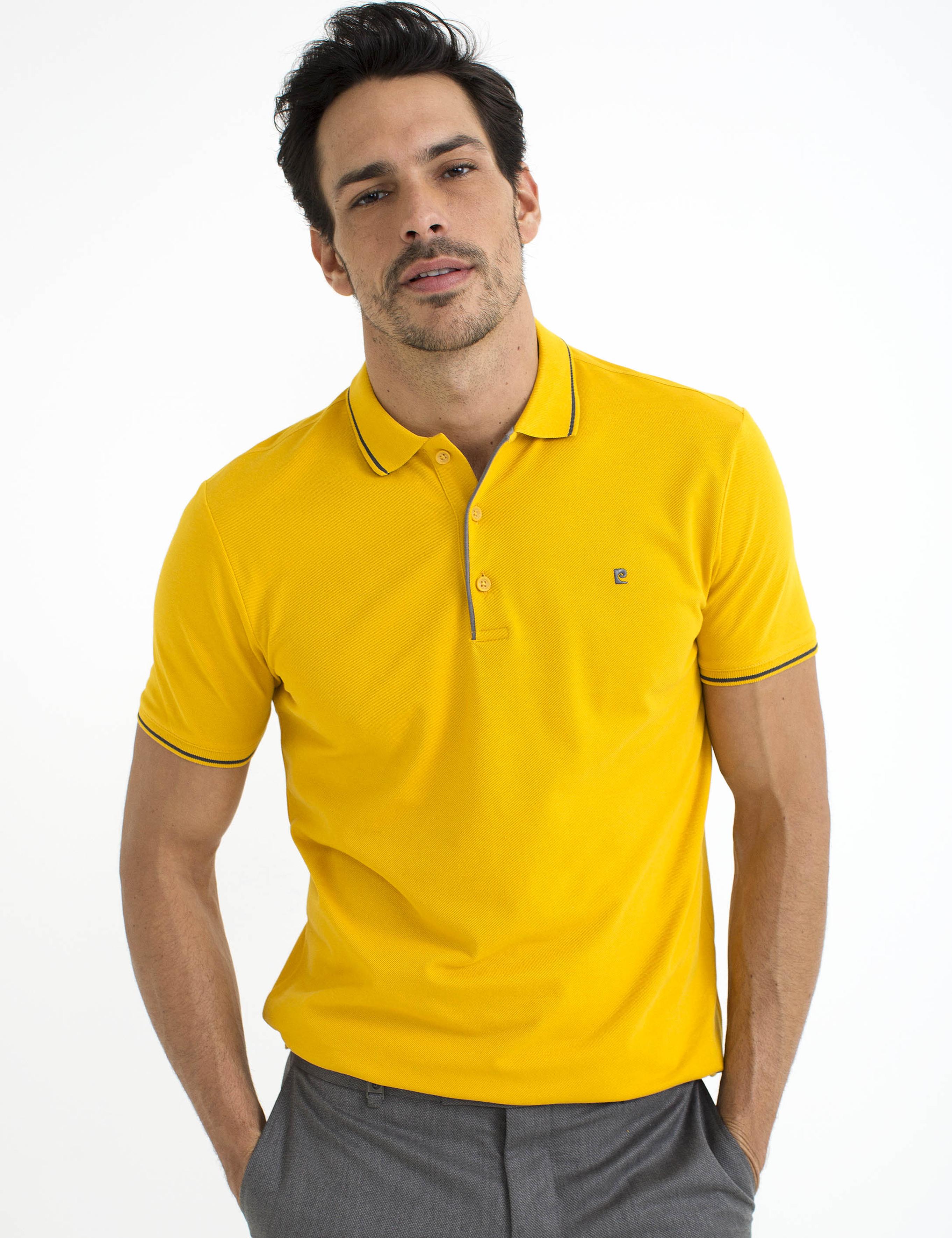 Sarı Slim Fit T-Shirt
