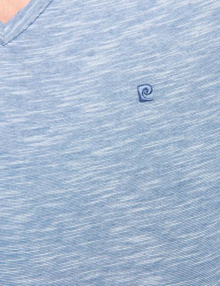 İndigo Slim Fit V Yaka T-Shirt - 50188634014