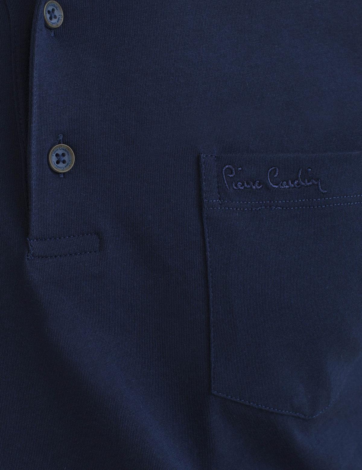 Lacivert Regular Fit Polo Yaka T-Shirt - 50188639028