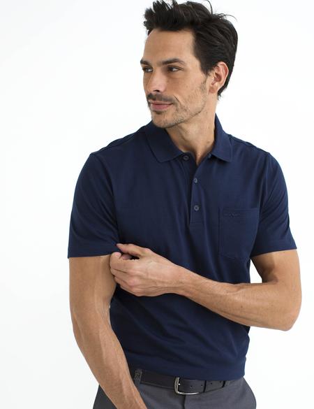 Lacivert Regular Fit Polo Yaka T-Shirt - 50188639028