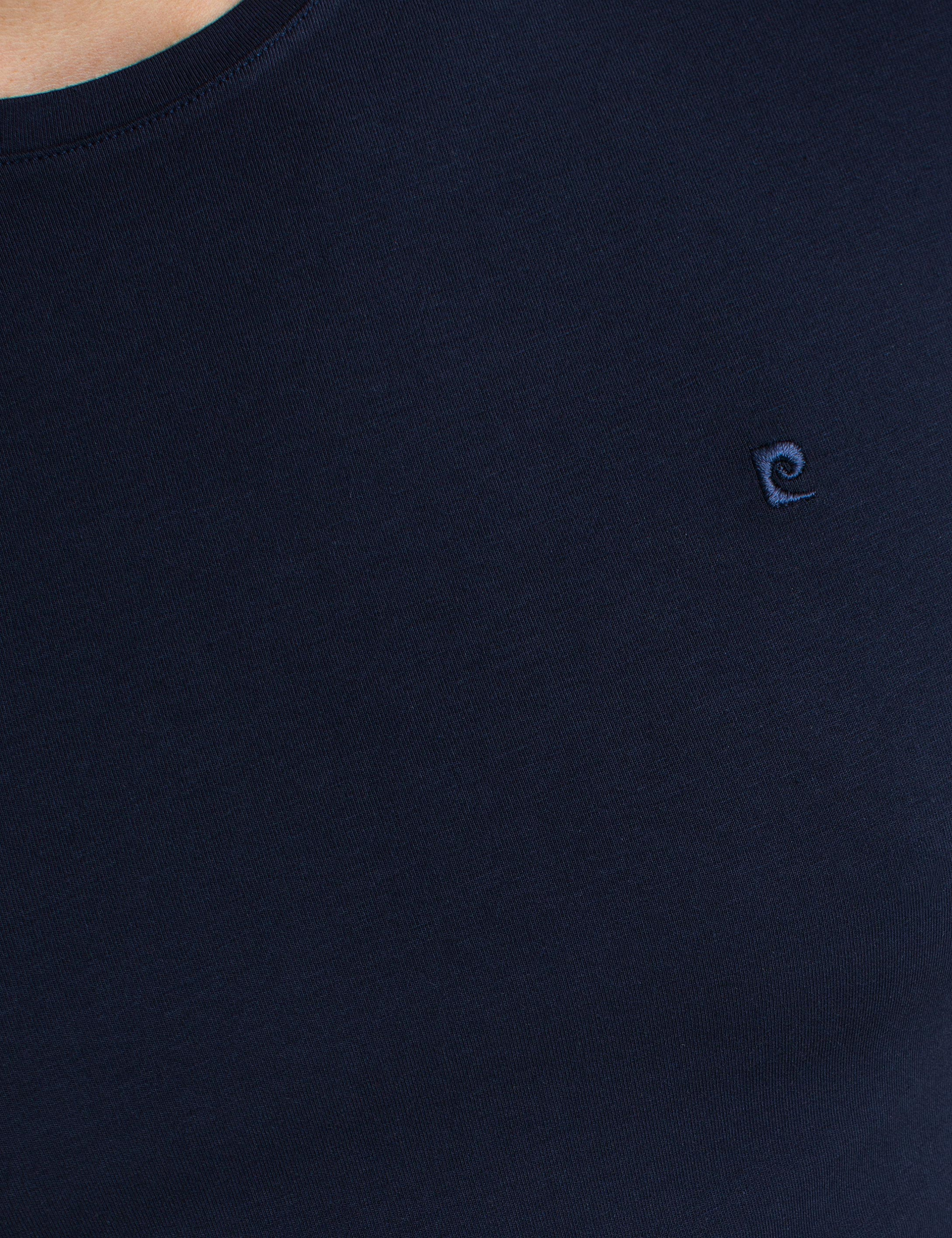 Lacivert Ex. Slim Fit T-Shirt - Image 4