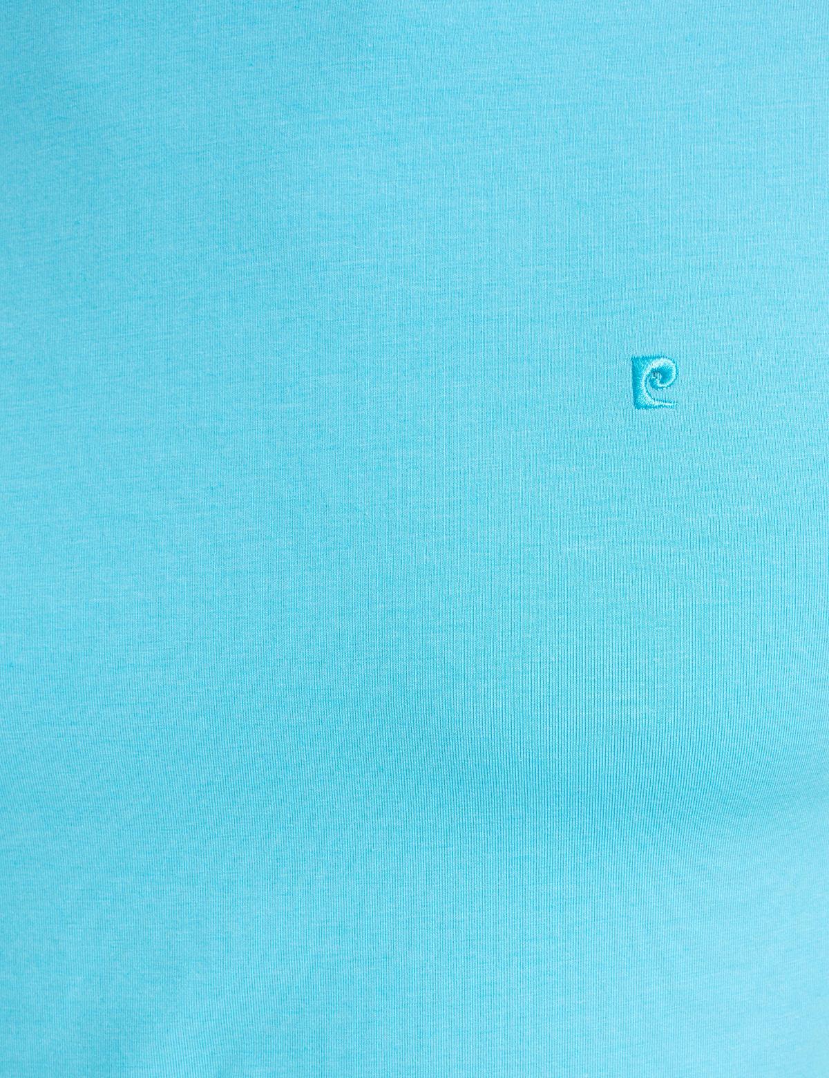 Turkuaz Ekstra Slim Fit Bisiklet Yaka Basic T-Shirt - 50192736073