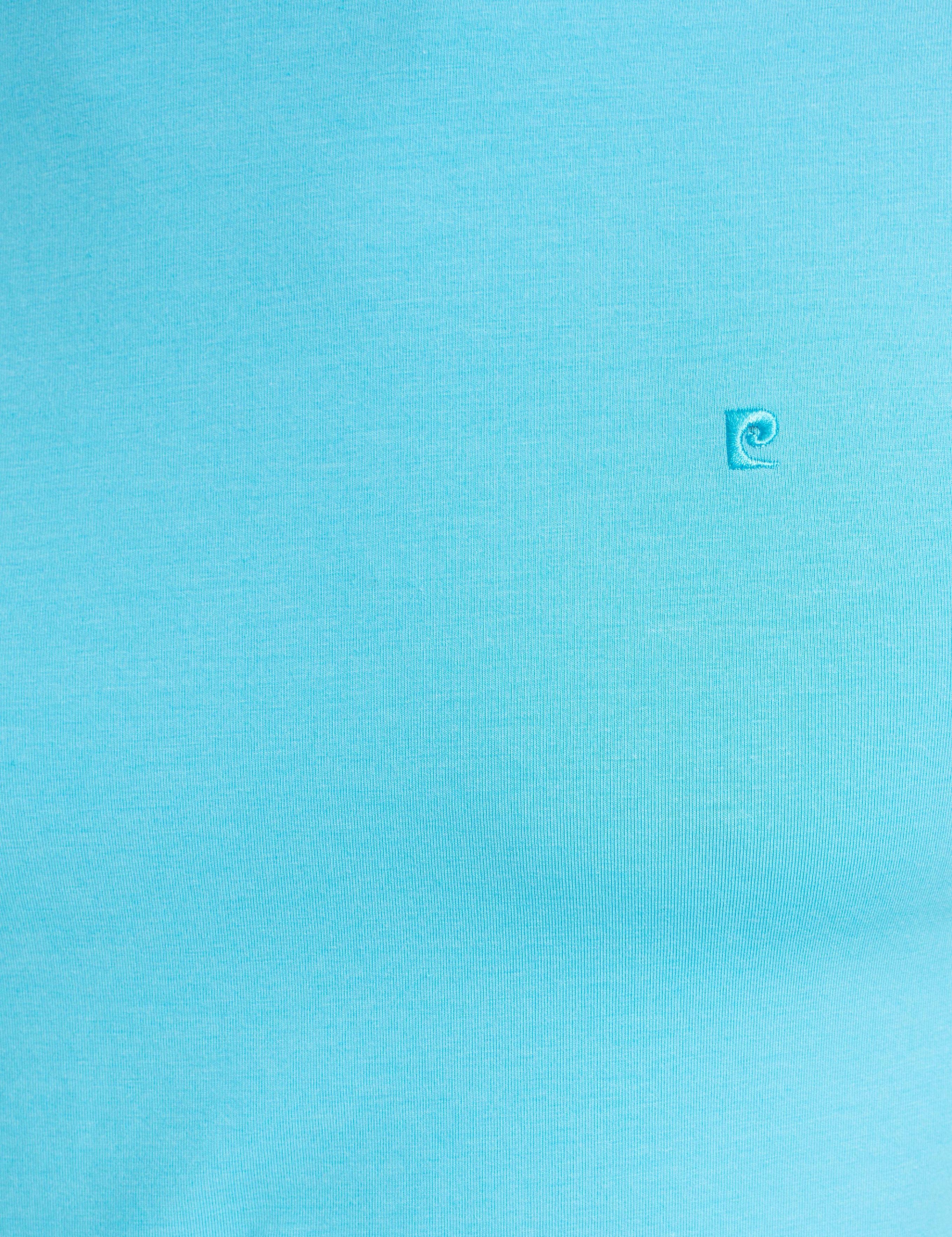 Turkuaz Ekstra Slim Fit Bisiklet Yaka Basic T-Shirt