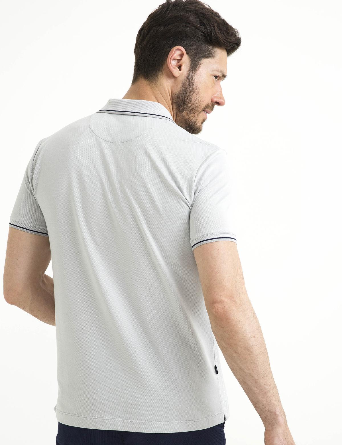 Gri Slim Fit T-Shirt - 50193720024