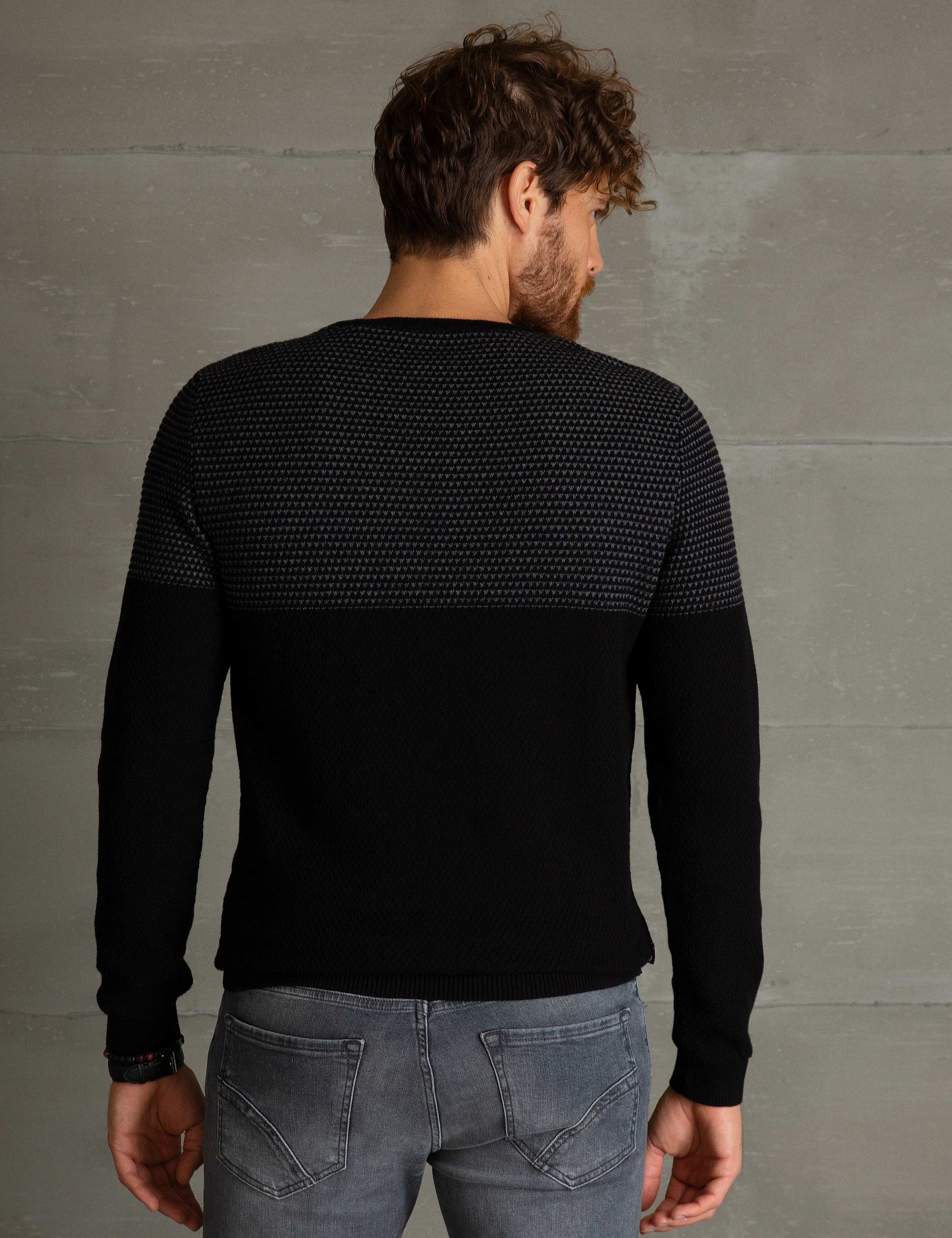 Siyah Slim Fit Gömlek - Image 4