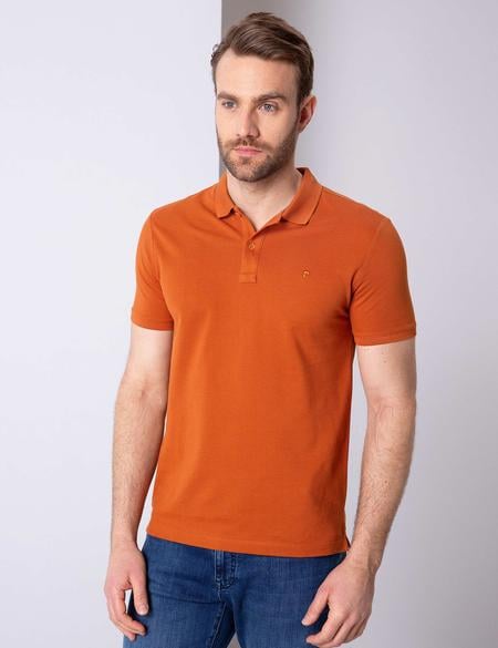 Pas Slim Fit Basic Polo Yaka T-Shirt - 50199338122