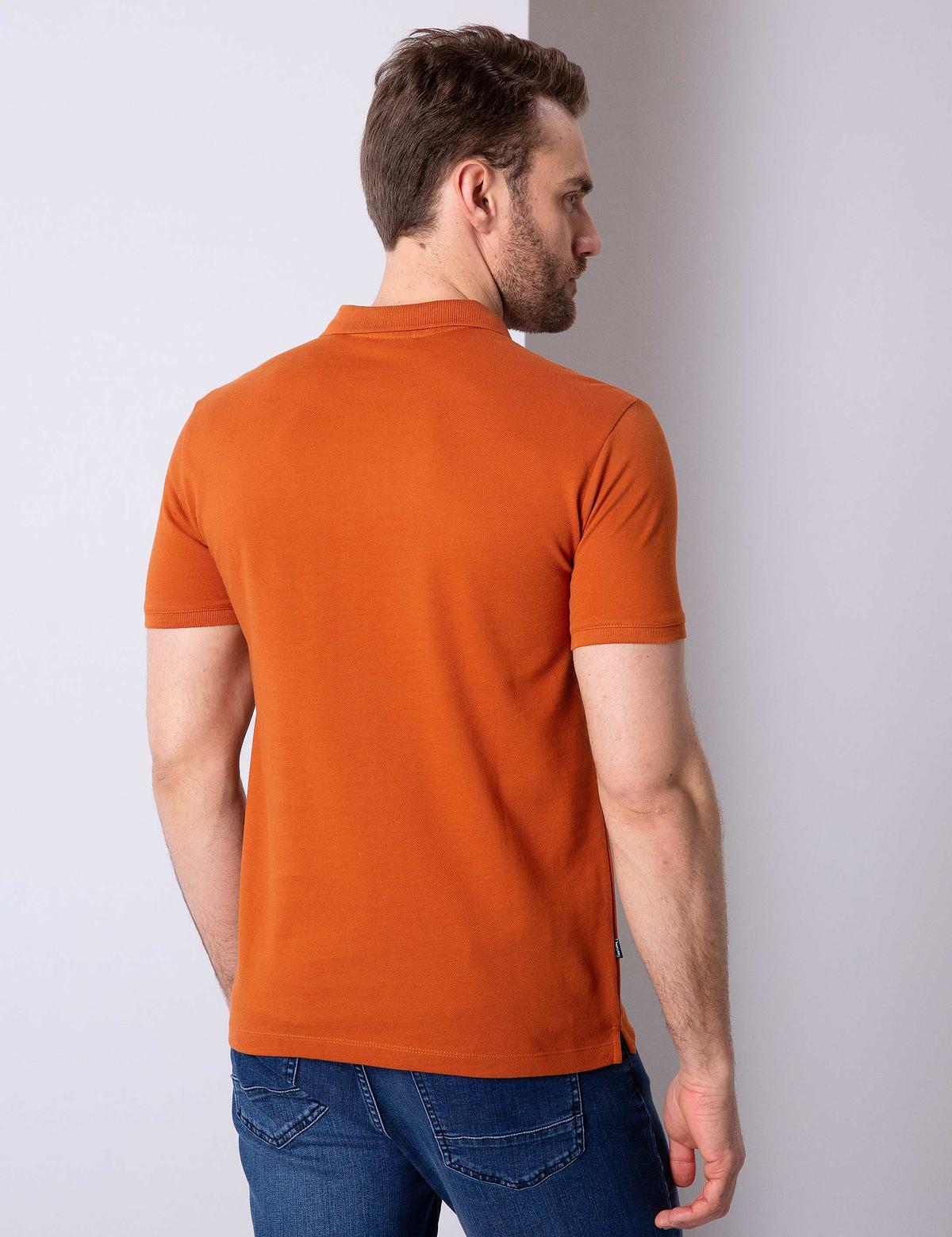 Pas Slim Fit Basic Polo Yaka T-Shirt - 50199338122