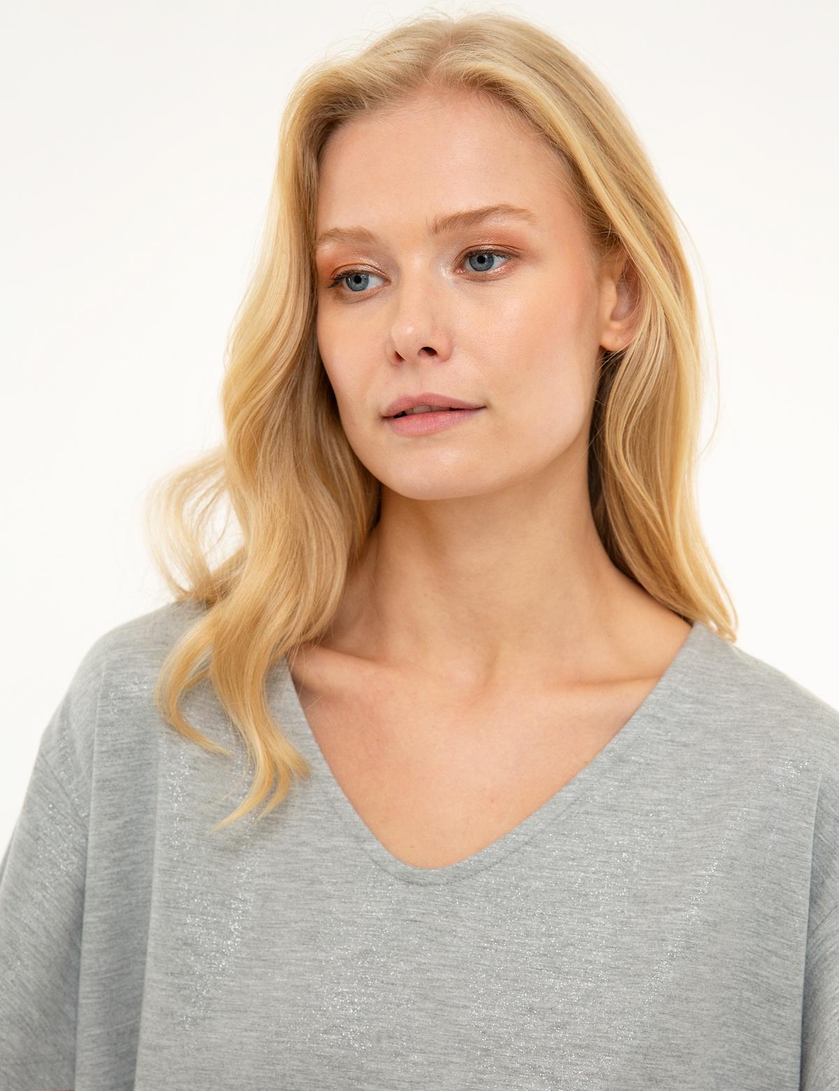 Açık Gri Tişört - 50200728011