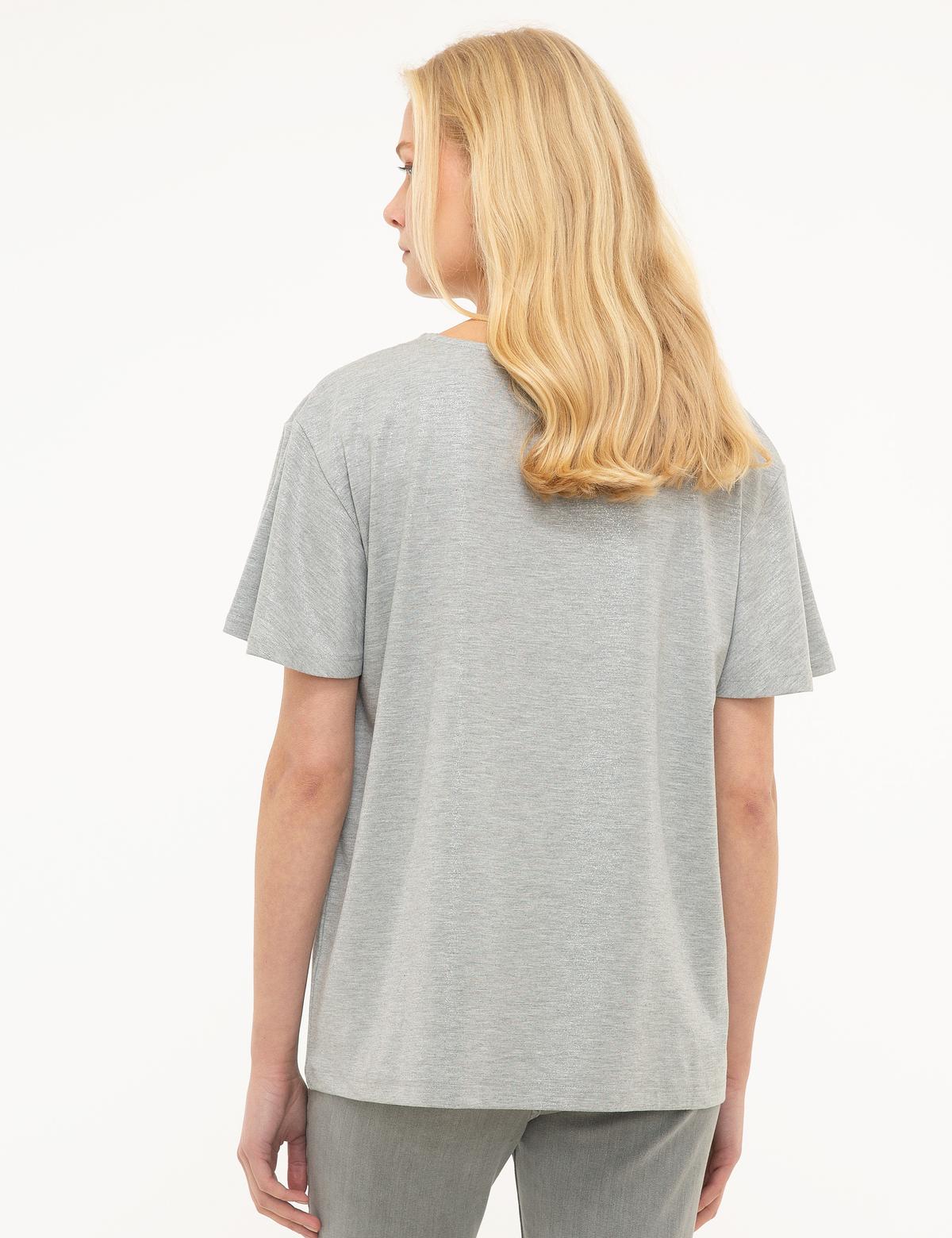 Açık Gri Tişört - 50200728011