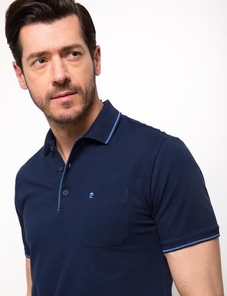 Lacivert Regular Fit Basic Tişört - 50187369033