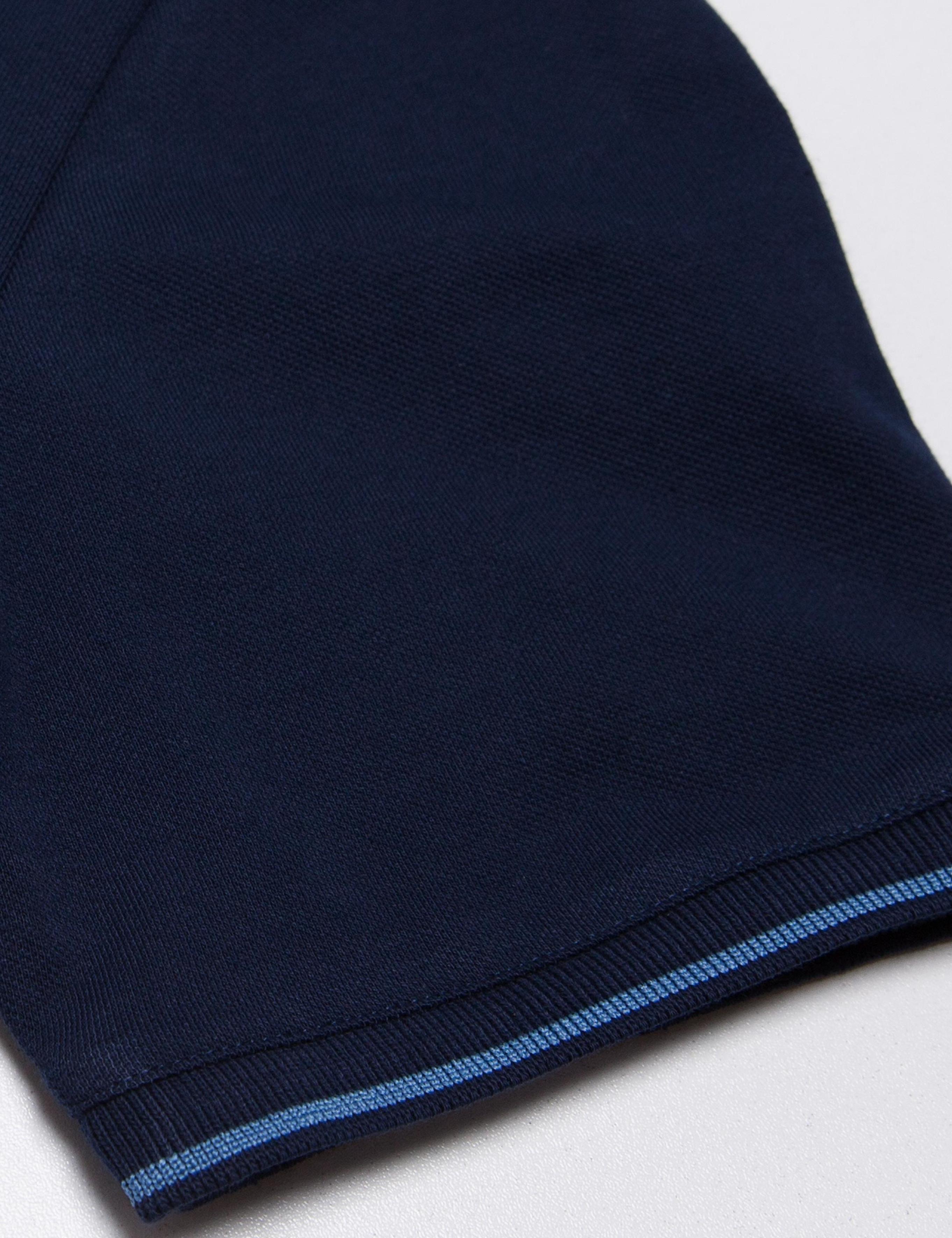 Lacivert Regular Fit Basic Tişört