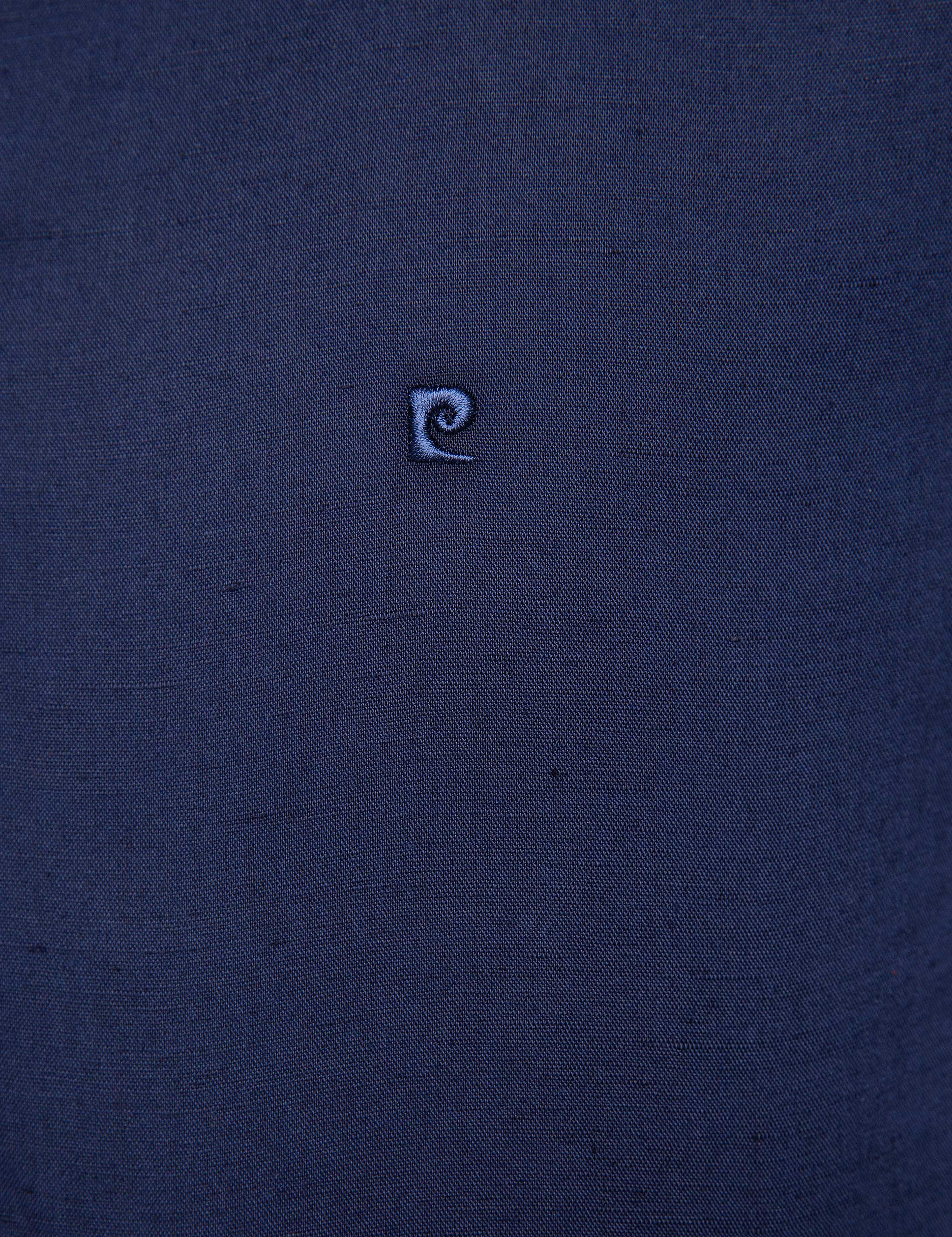 Lacivert Slim Fit Gömlek - Image 4