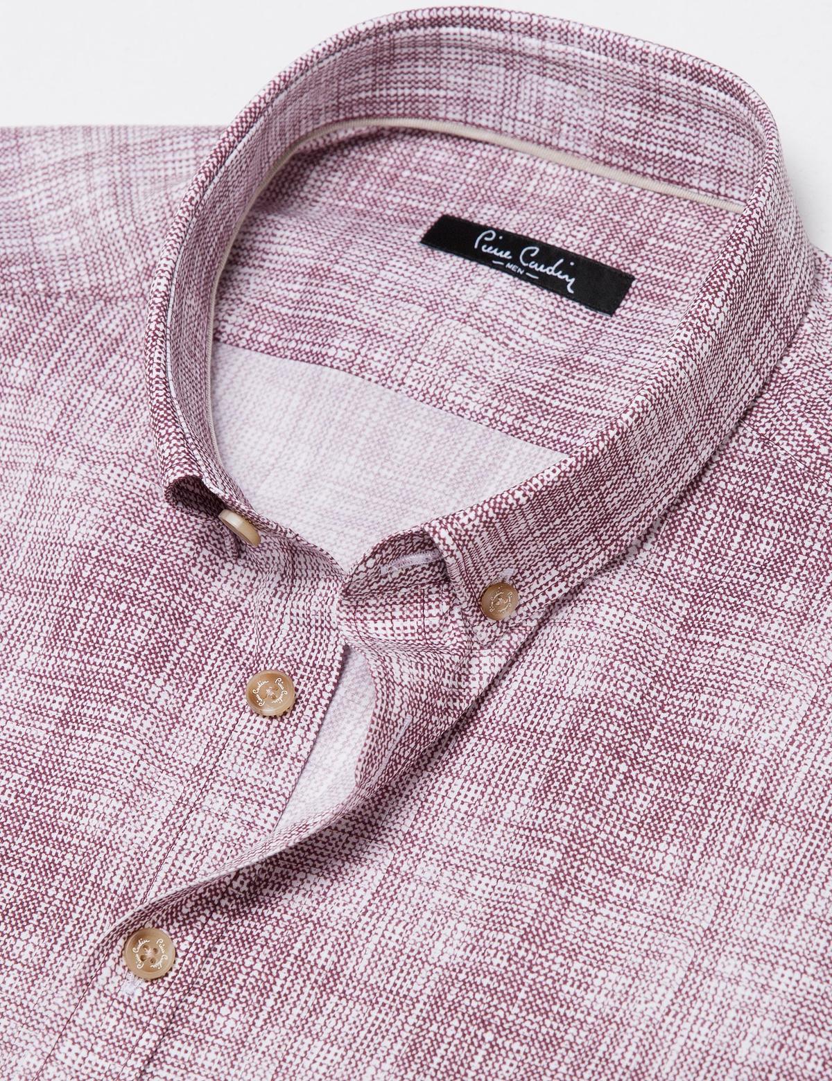 Bordo Slim Fit Gömlek - 50186206025