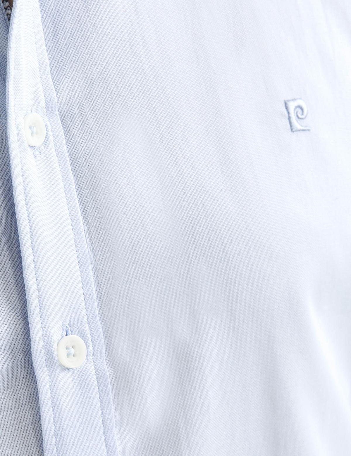 Açık Mavi Slim Fit Kısa Kollu Gömlek - 50186963029