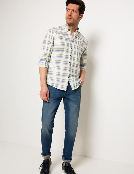 Haki Slim Fit Gömlek - 50187541001