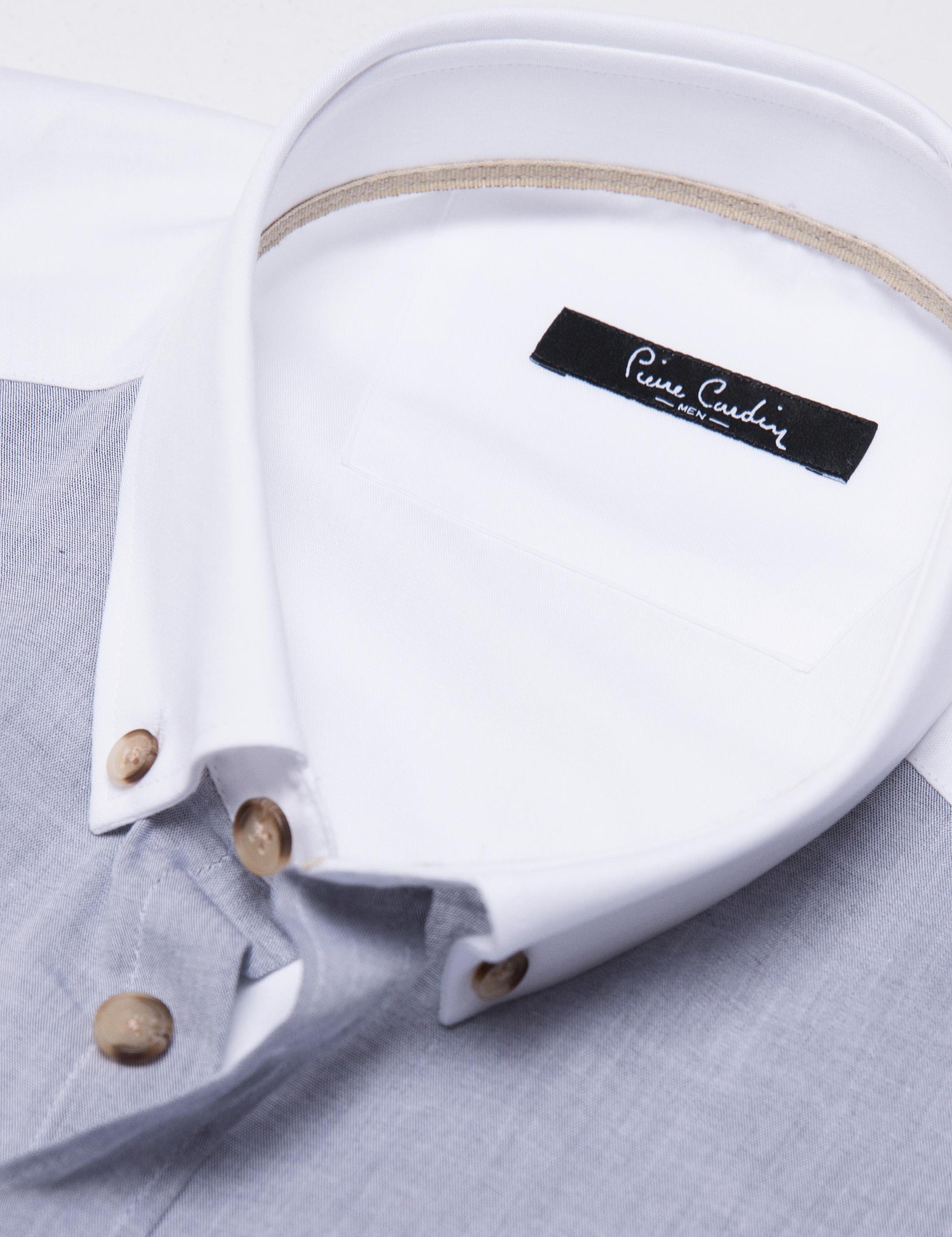 Mavi Slim Fit Gömlek