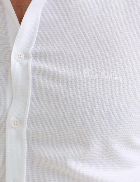 Beyaz Slim Fit Gömlek - 50187705009