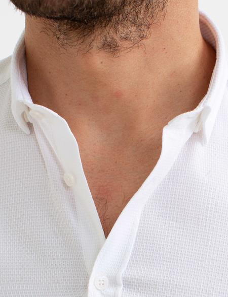 Beyaz Slim Fit Gömlek - 50187705009