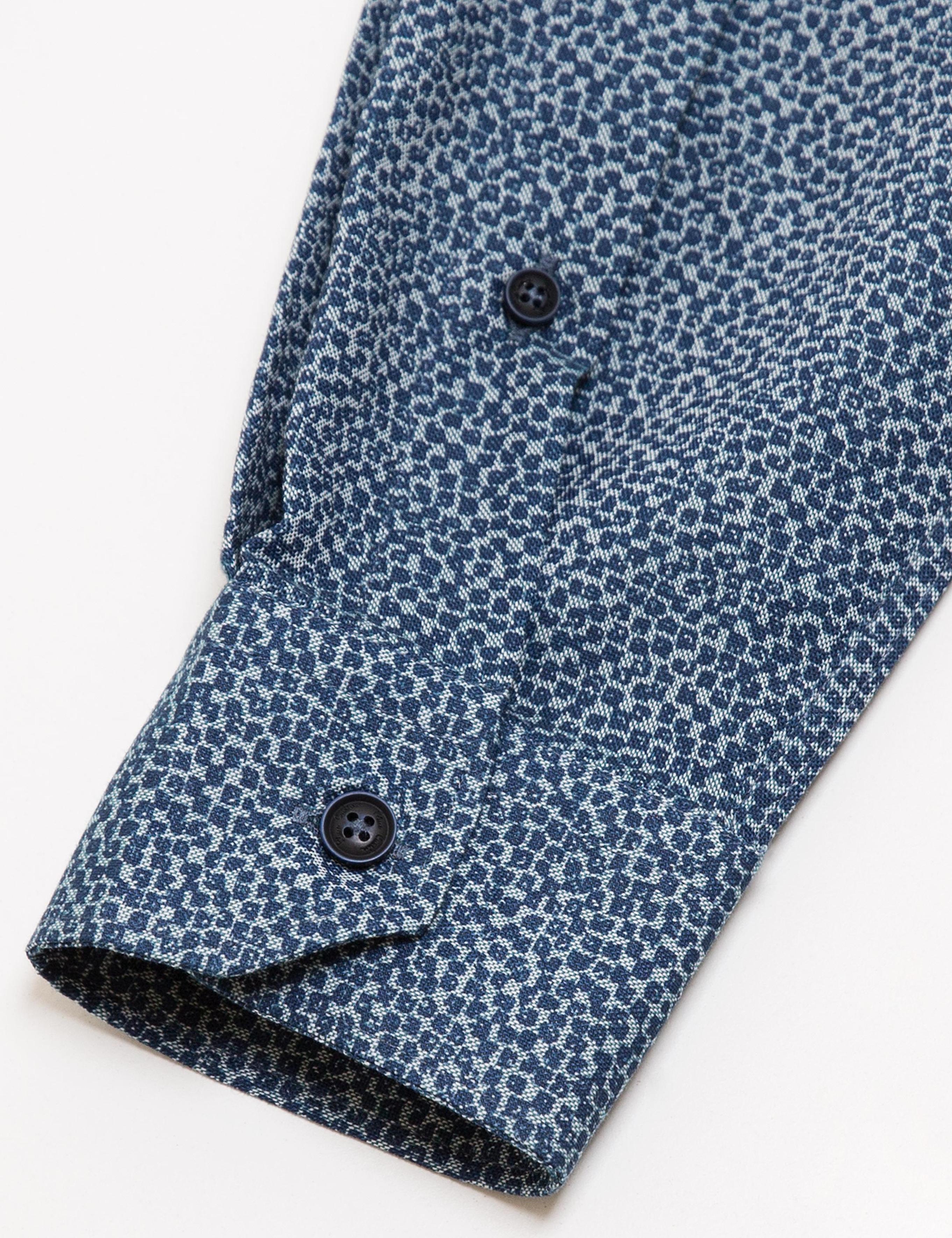 Mavi Slim Fit Gömlek