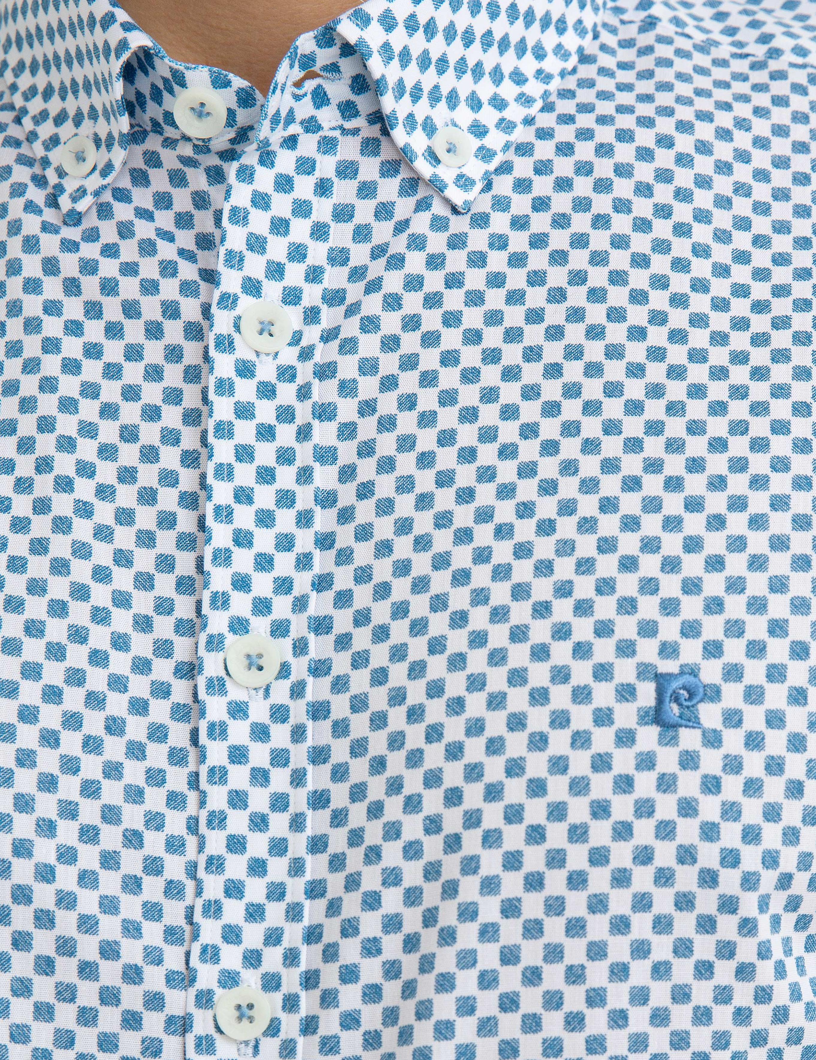 Mavi Slim Fit Uzun Kollu Gömlek