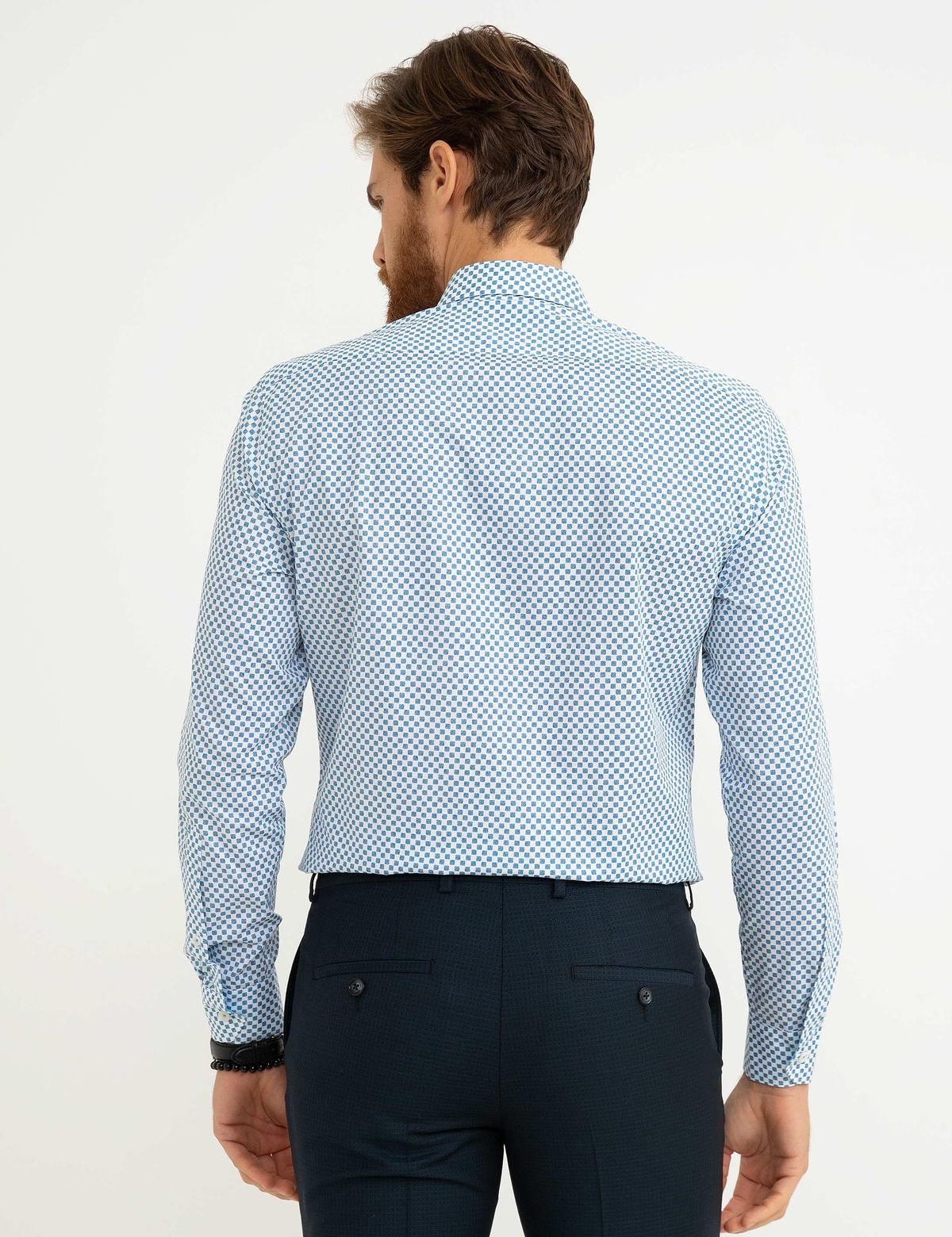 Mavi Slim Fit Uzun Kollu Gömlek - 50188504008