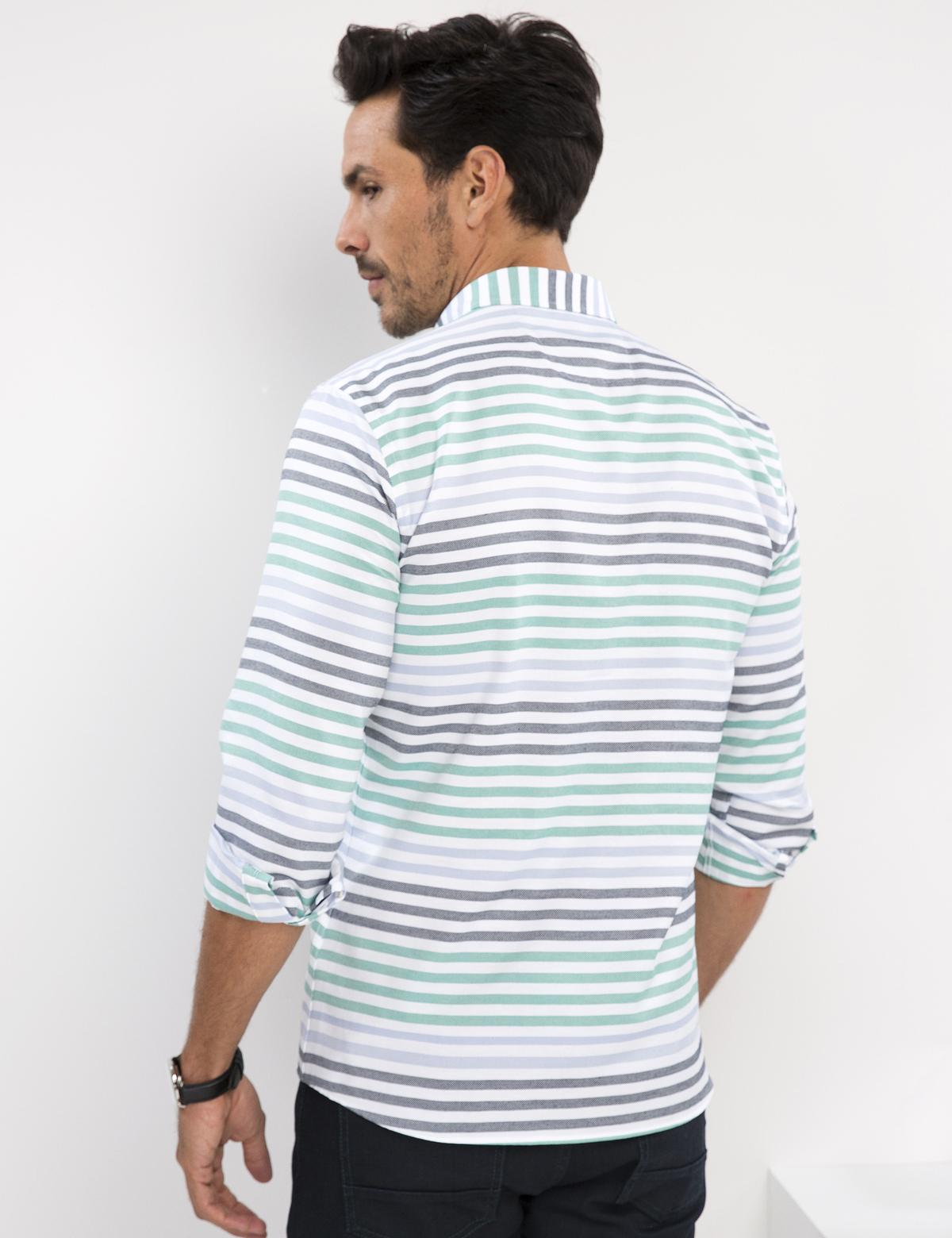 Yeşil Slim Fit Gömlek - 50189482017