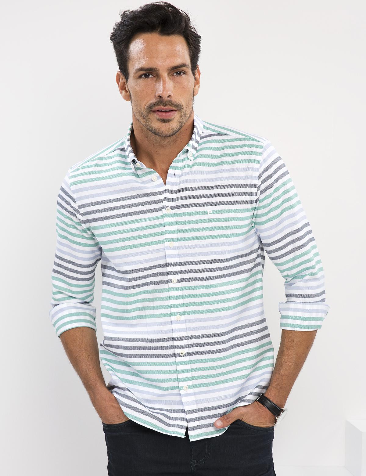 Yeşil Slim Fit Gömlek