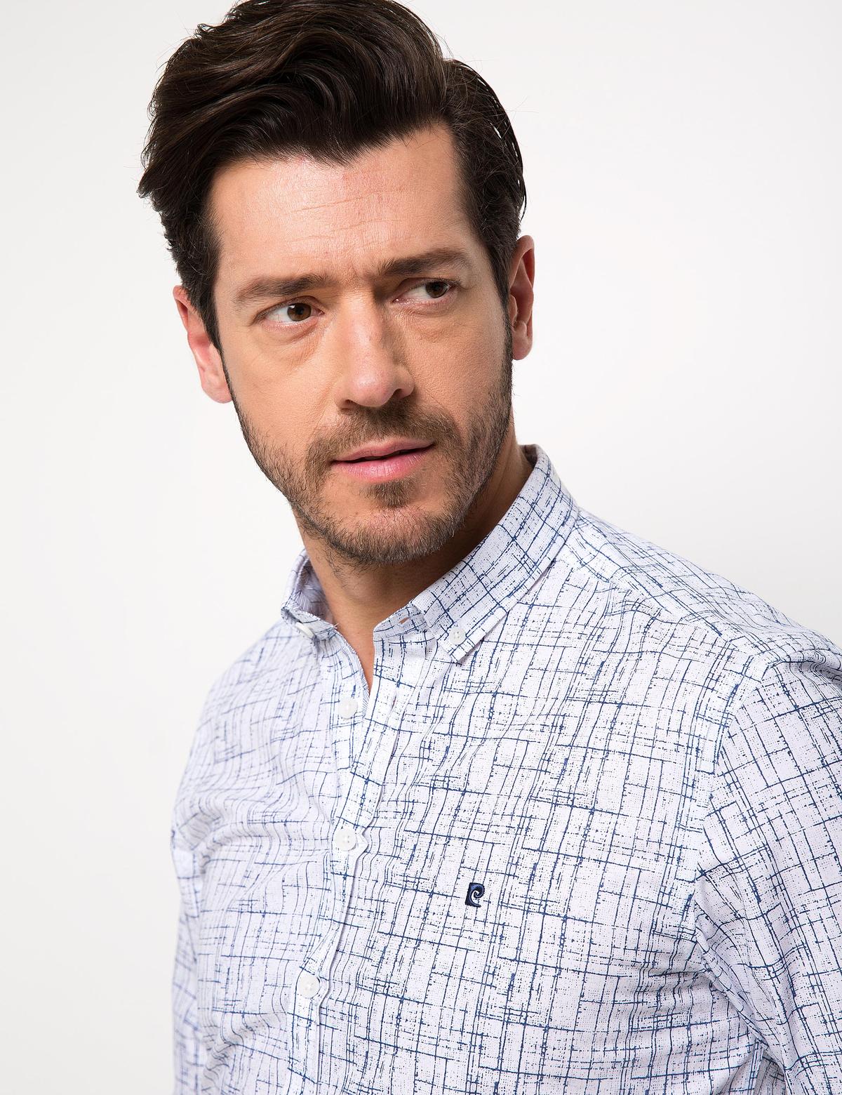 Lacivert Slim Fit Gömlek