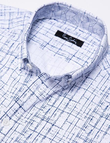 Lacivert Slim Fit Gömlek - 50189487005