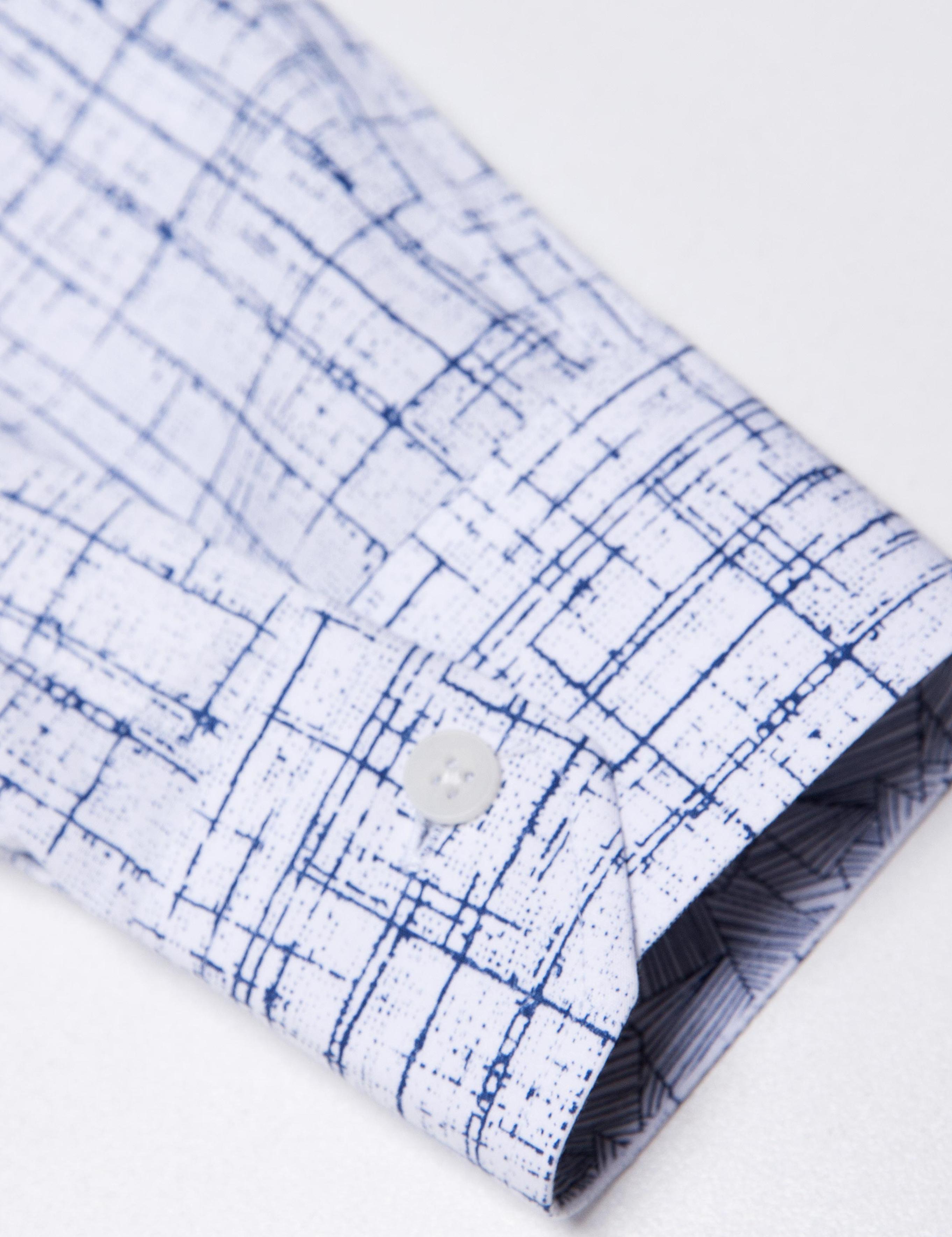 Lacivert Slim Fit Gömlek