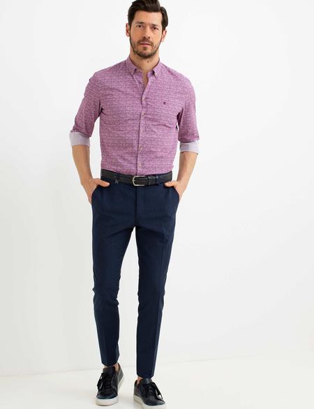 PEMBE GOMLEK UZUNKOL - 50192279019